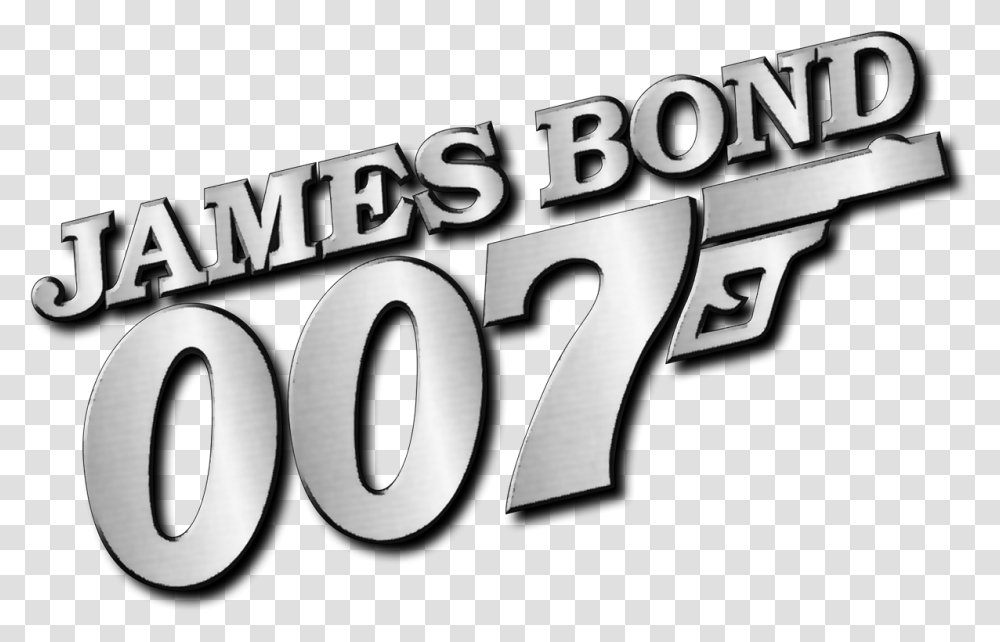 James Bond Logo, Alphabet, Word, Number Transparent Png