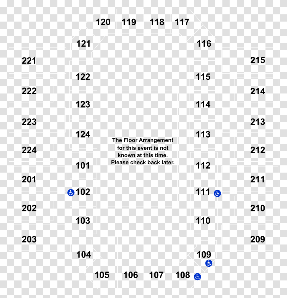 James Brown Arena Seating Chart, Plan, Plot, Diagram Transparent Png