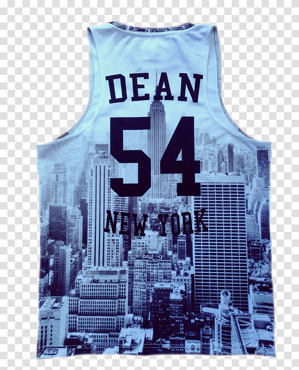 James Dean 1954 Kiss Basketball Vest Empire State Building, Clothing, Apparel, Shirt, Jersey Transparent Png