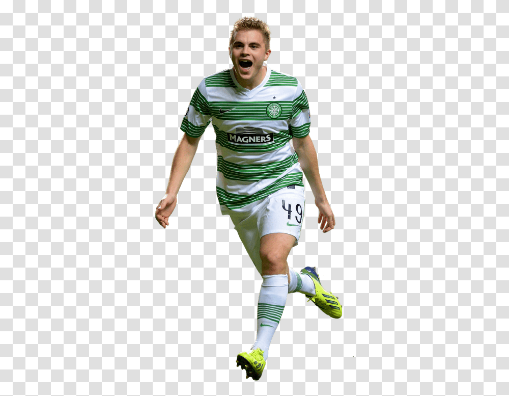 James Forrest For Soccer, Clothing, Sphere, Person, People Transparent Png