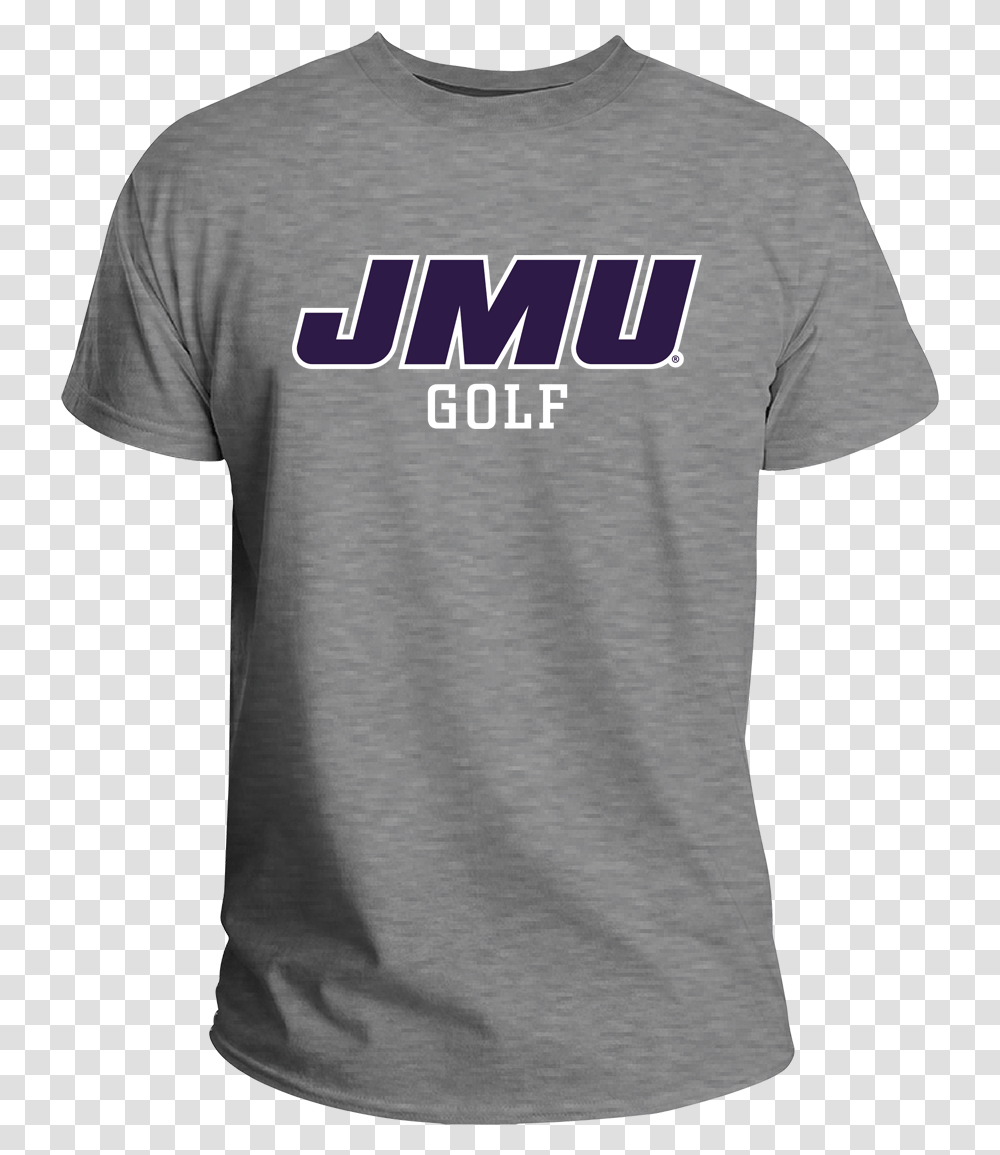 James Madison Golf Tee Active Shirt, Apparel, T-Shirt, Sleeve Transparent Png