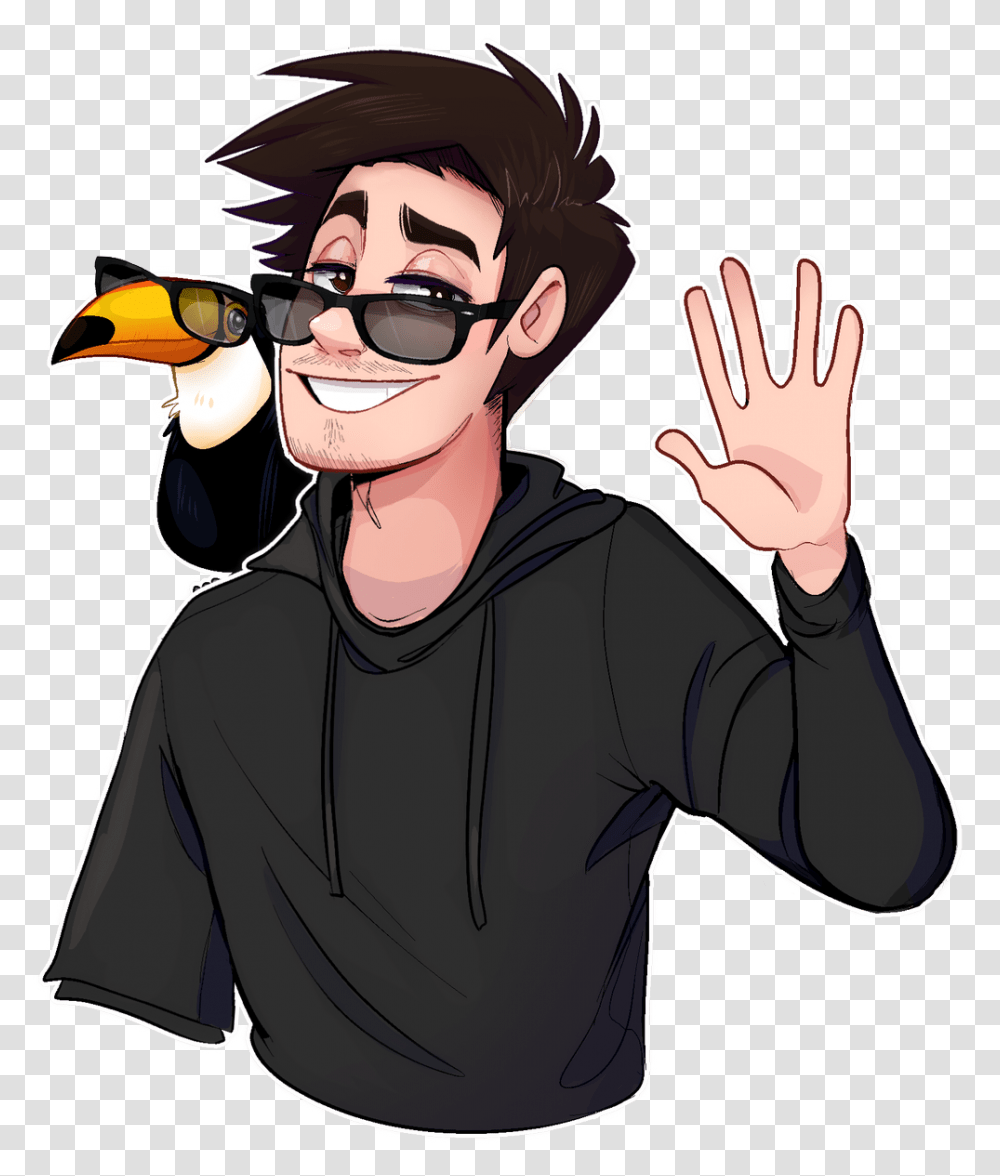 James On Twitter Jameskii, Sunglasses, Person, Sleeve Transparent Png