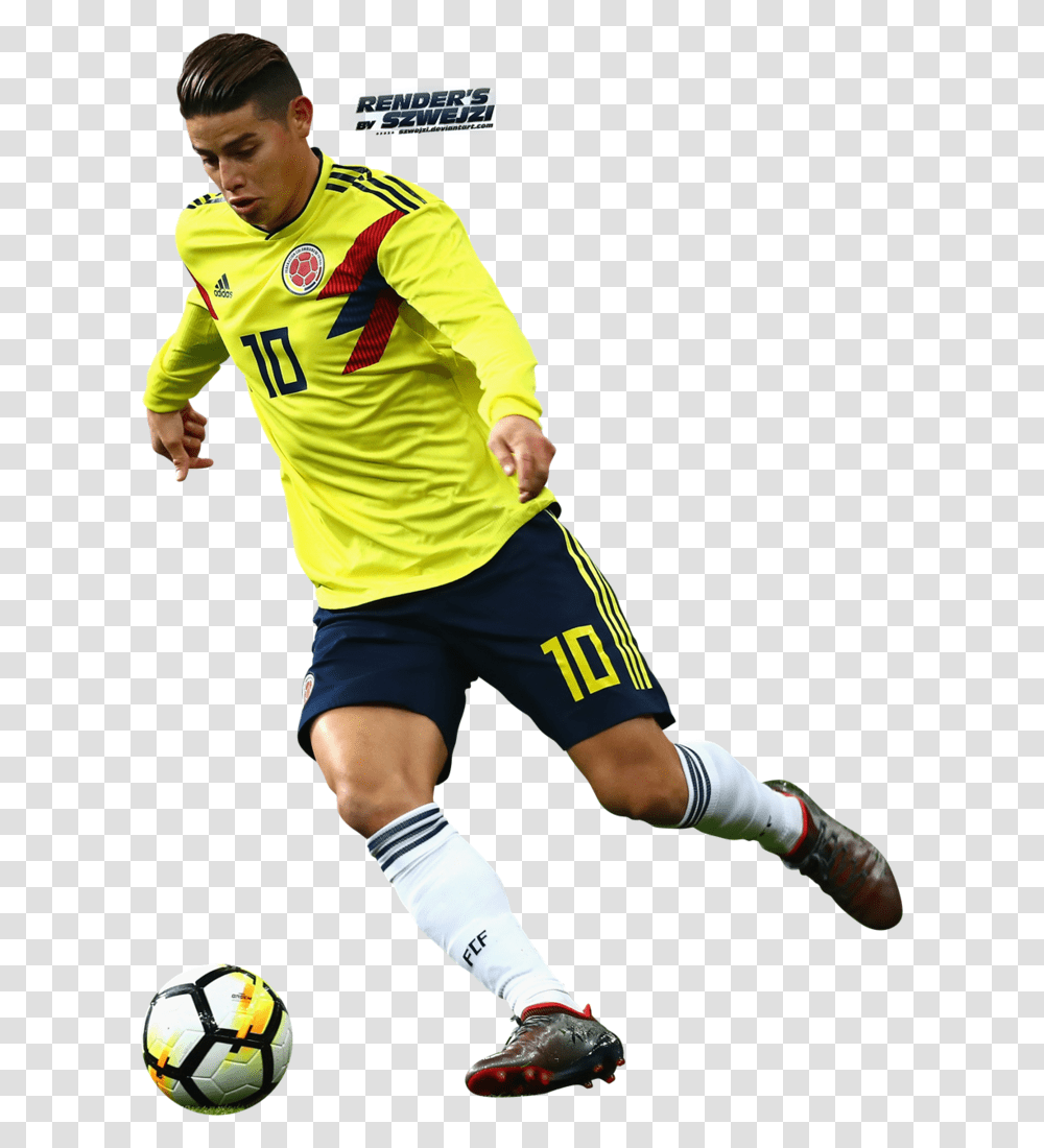 James Rodriguez Clipart James Rodriguez 2018, Soccer Ball, Football, Team Sport, Person Transparent Png