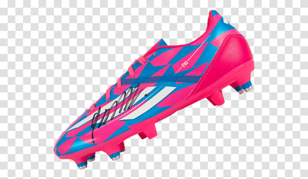 James Rodriguez Signed Adidas F10 Adizero Boot Soccer Cleat, Clothing, Apparel, Footwear, Shoe Transparent Png