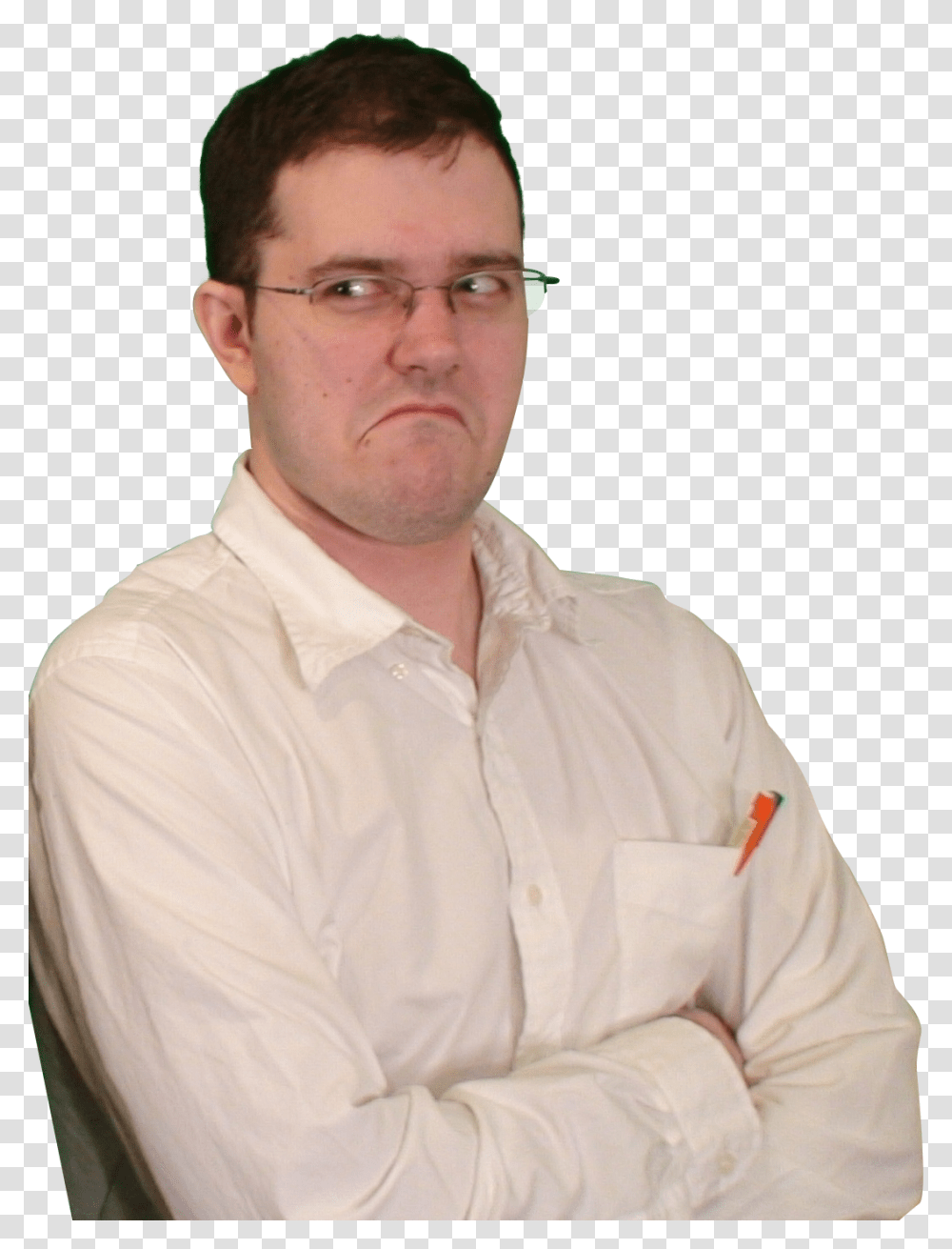 James Rolfe Angry Video Game Nerd Video Games Angry Video Game Nerd, Person, Shirt, Man Transparent Png