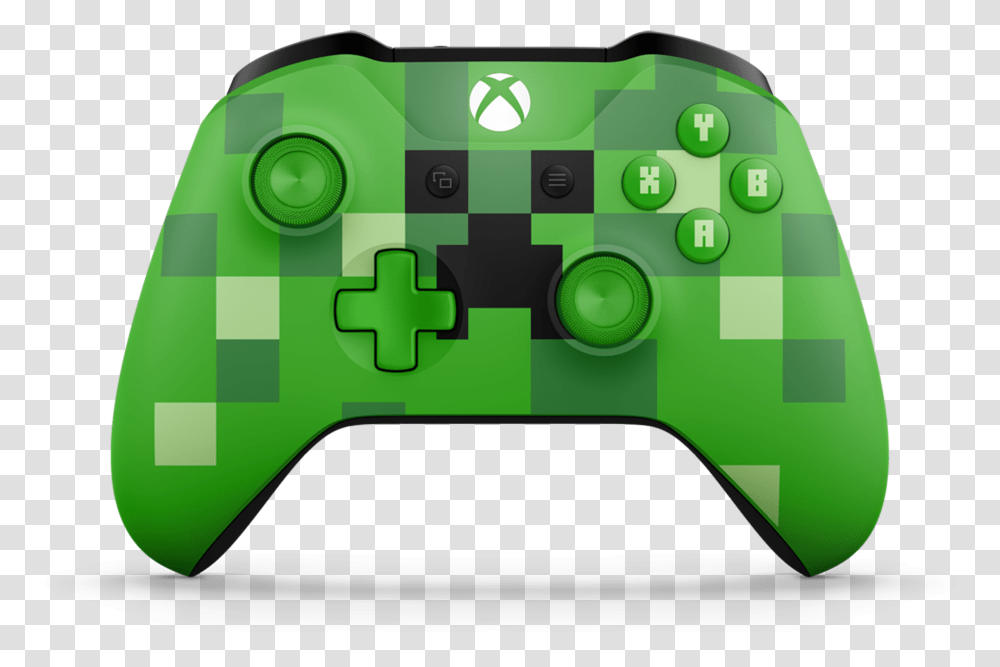 James Shields Xbox One S Controllers, Green, Electronics, Minecraft, Toy Transparent Png