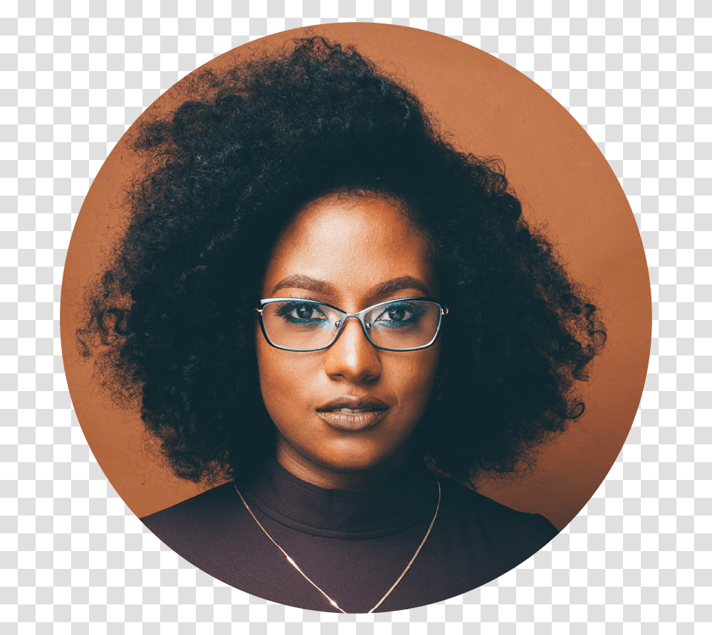 Jamesha Jackson Afro, Glasses, Accessories, Accessory, Hair Transparent Png