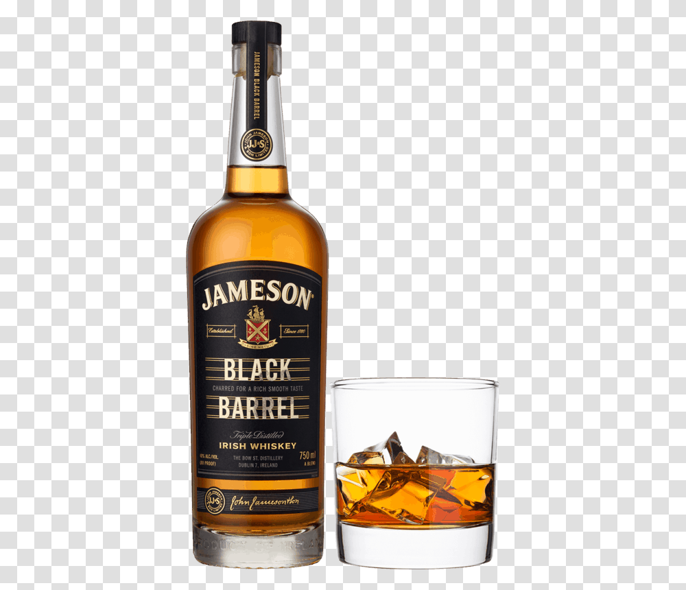 Jameson Black Barrel, Liquor, Alcohol, Beverage, Drink Transparent Png