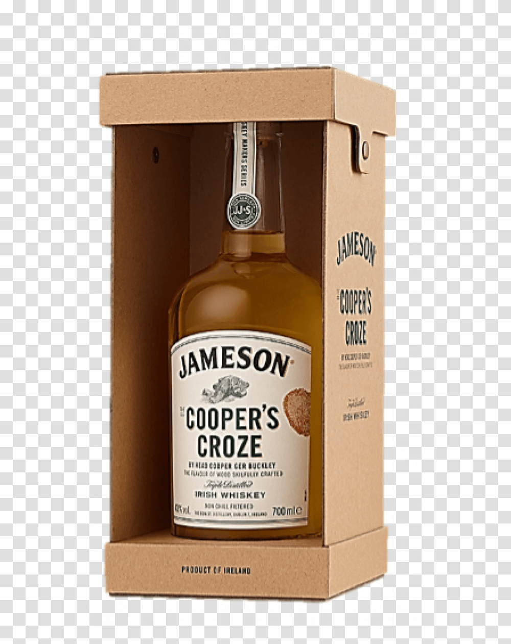Jameson Cooperquots Croze Irish Whiskey 70cl Jameson Cooper Croze Whiskey Price, Alcohol, Beverage, Drink, Liquor Transparent Png
