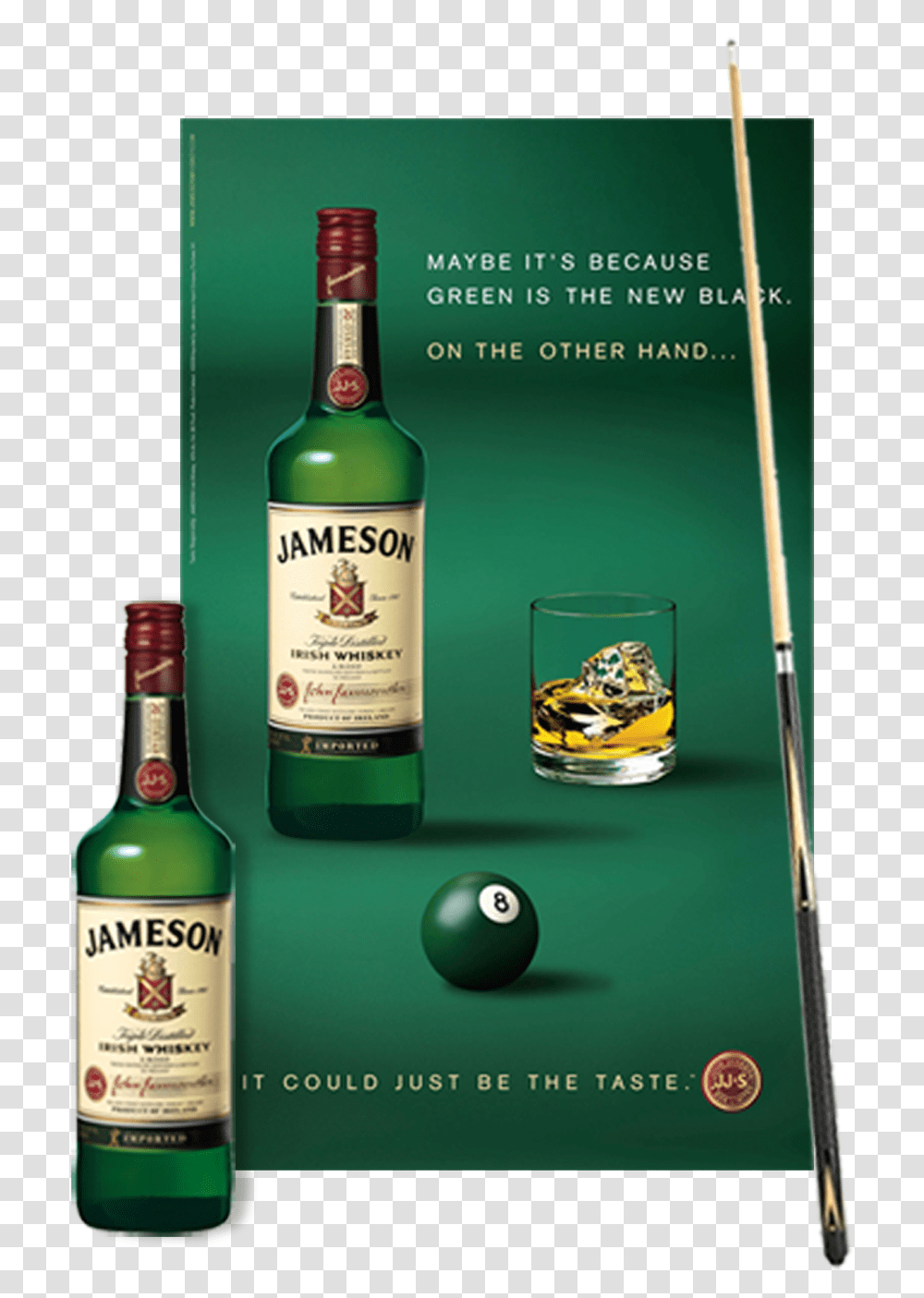 Jameson Irish Whiskey Image Alcohol, Liquor, Beverage, Drink, Whisky Transparent Png
