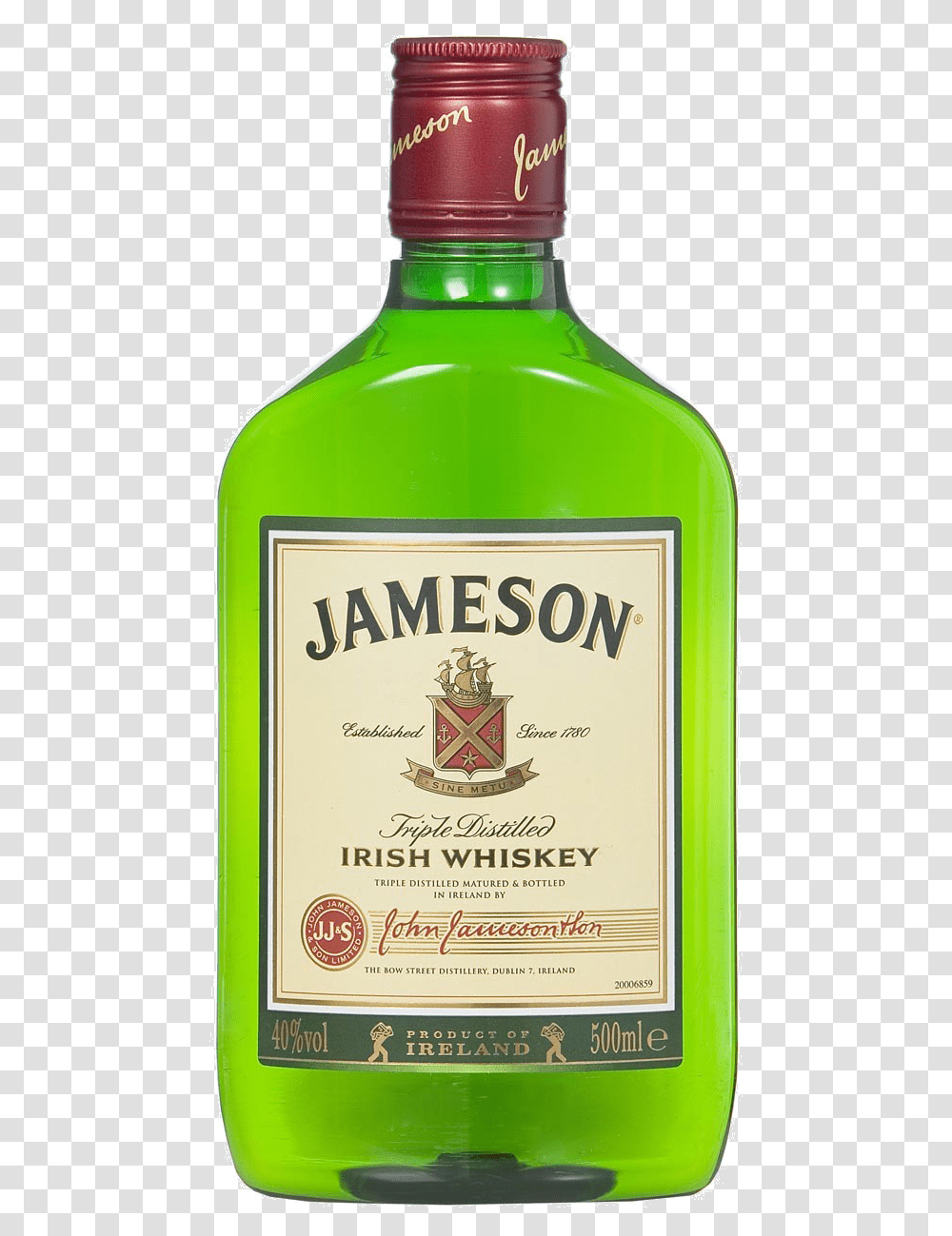 Jameson Irish Whiskey Jameson Irish Whiskey, Liquor, Alcohol, Beverage, Drink Transparent Png