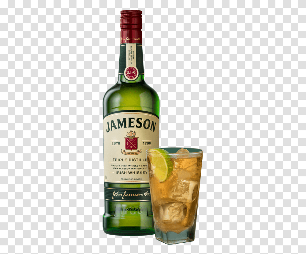 Jameson Irish Whiskey Jameson Whiskey, Liquor, Alcohol, Beverage, Plant Transparent Png