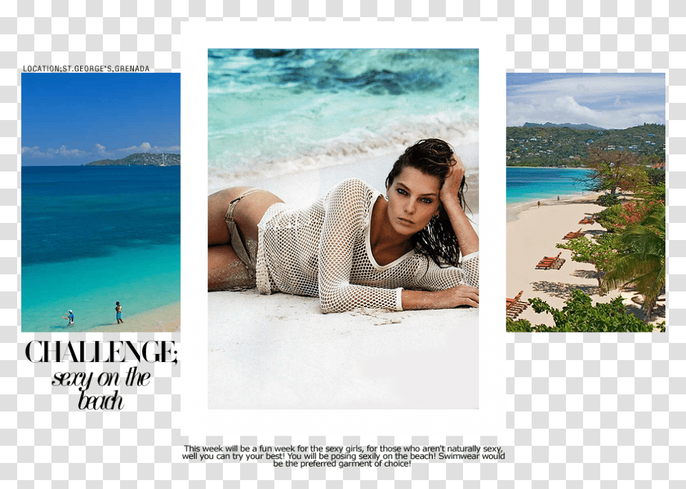 Jamie Dornan Grand Anse Beach Grenada, Sea, Outdoors, Water, Nature Transparent Png