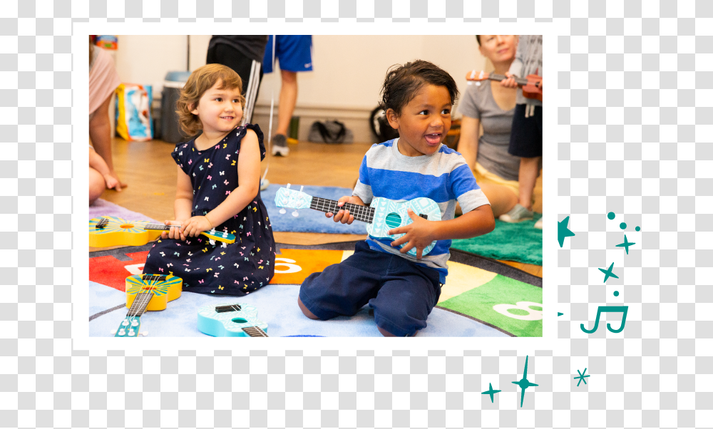 Jams Hoppin' Kids Music Classes In Fairfield Toddler, Person, Guitar, Musical Instrument, Kindergarten Transparent Png