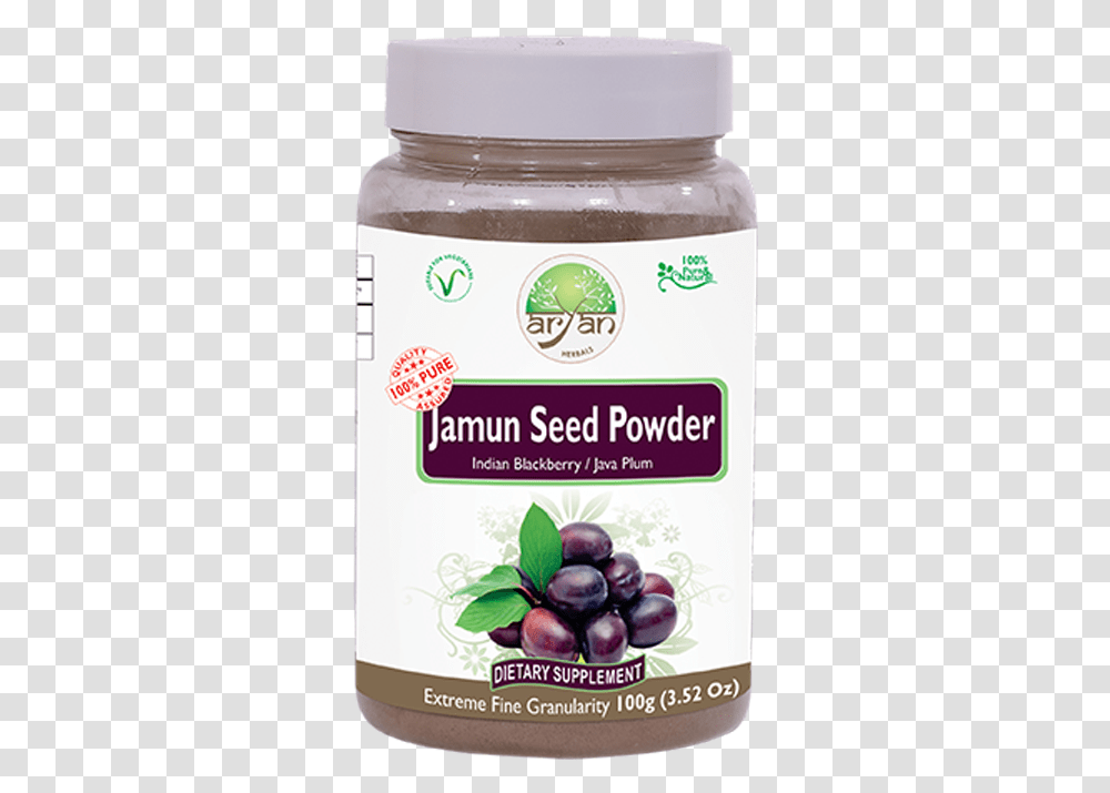 Jamun Seed Powder Triphala, Plant, Food, Fruit, Plum Transparent Png