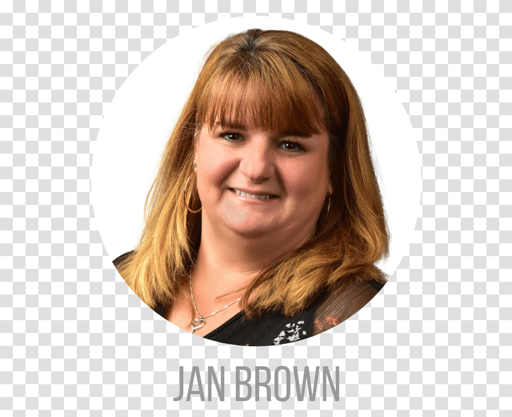 Jan Brown Closings Director Woman Young, Face, Person, Female, Head Transparent Png