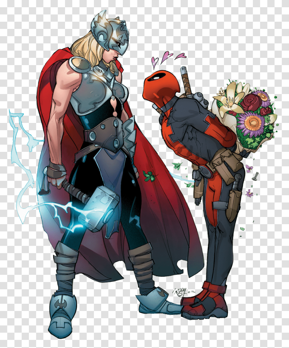 Jane Foster Thor Comic Book, Comics, Person, People, Costume Transparent Png