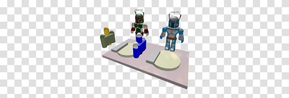 Jango & Boba Fett Morphs Roblox Figurine, Robot, Toy, Tabletop ...