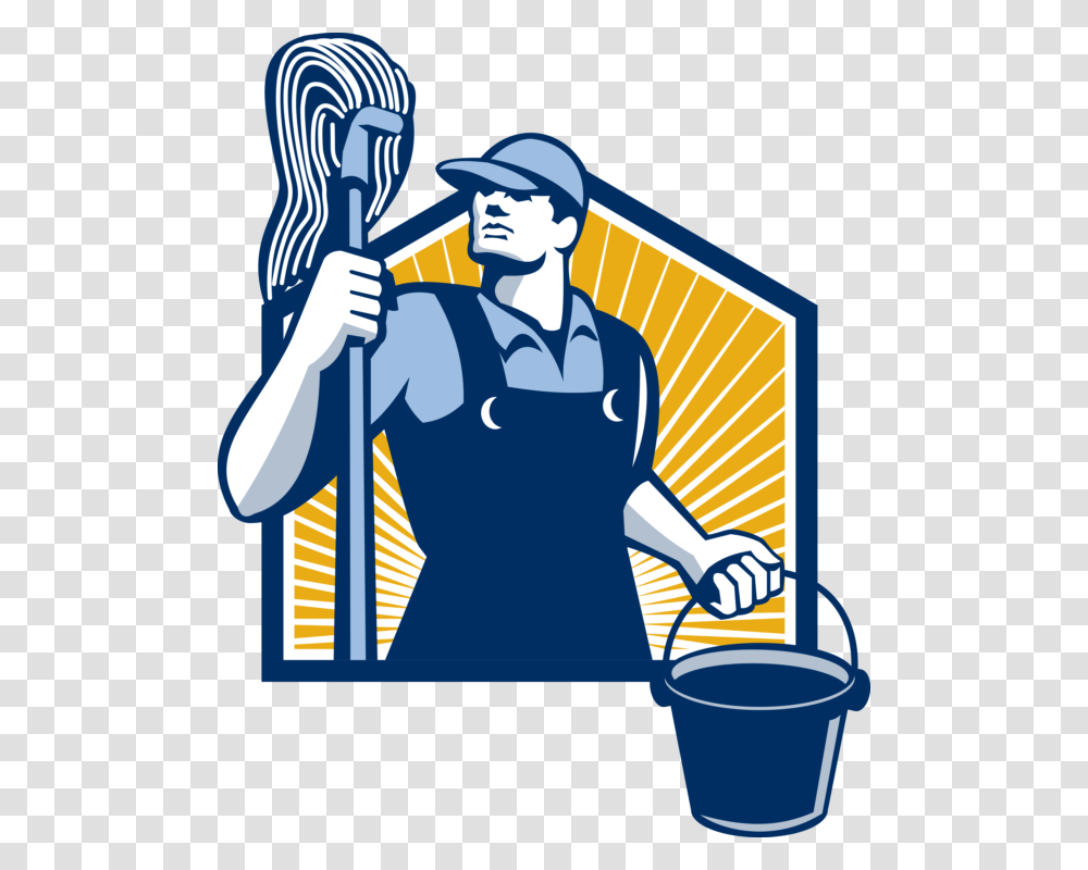 Janitor Clipart Clean Up Crew, Person, Human, Cleaning, Washing Transparent Png