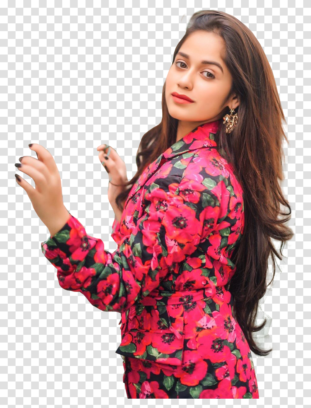 Jannat Zubair 35 Hd Images From Dec To Jan Check Here Jannat Zubair Phone Number 2020, Clothing, Sleeve, Person, Female Transparent Png