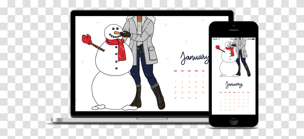 January Do You Want To Build A Snowman Desktop Mobile Mobile Phone, Text, Person, Human, Winter Transparent Png