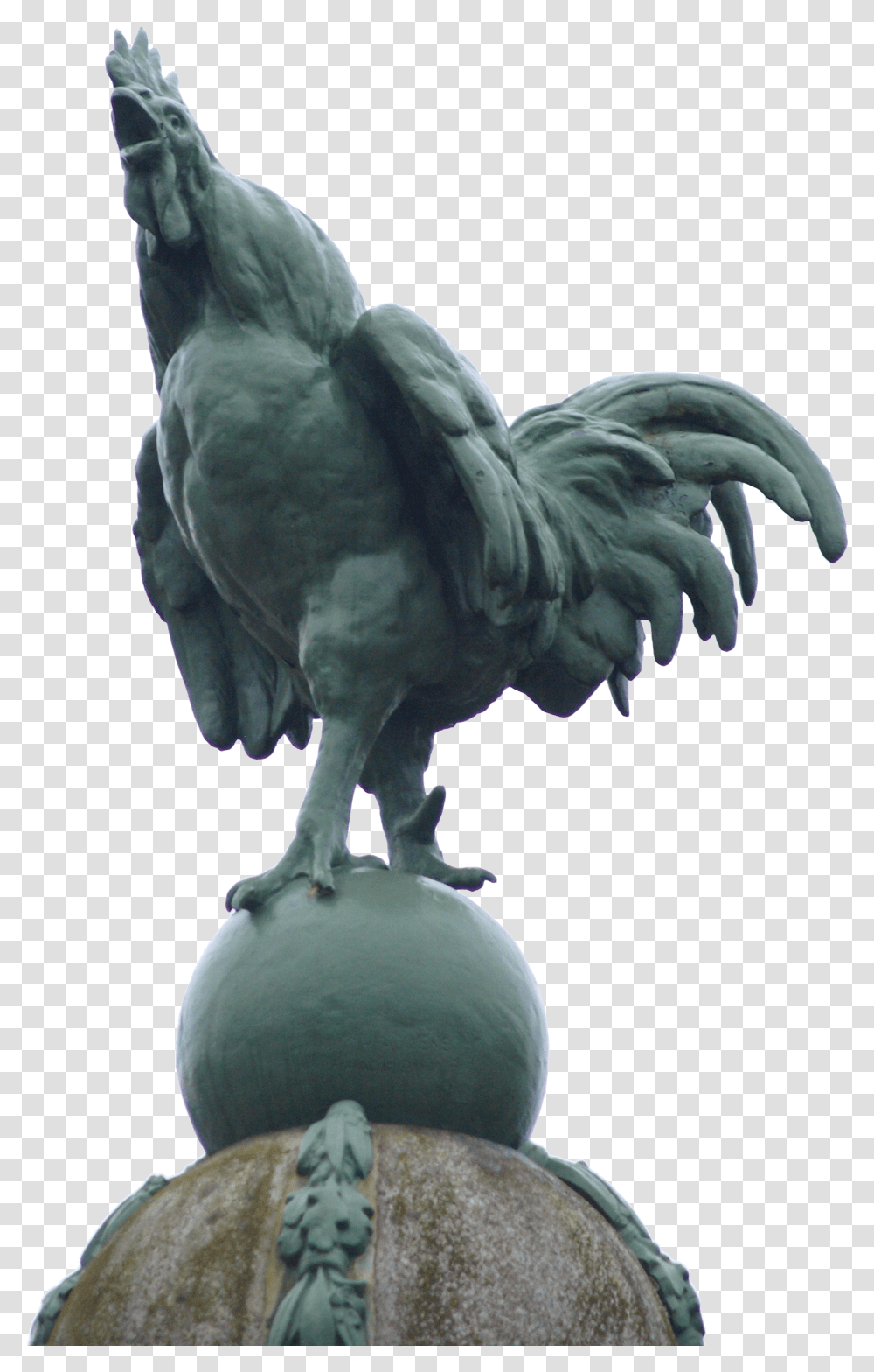 Janz Fr 35 Monument Aux Morts 10 Statue, Bird, Animal, Chicken, Poultry Transparent Png