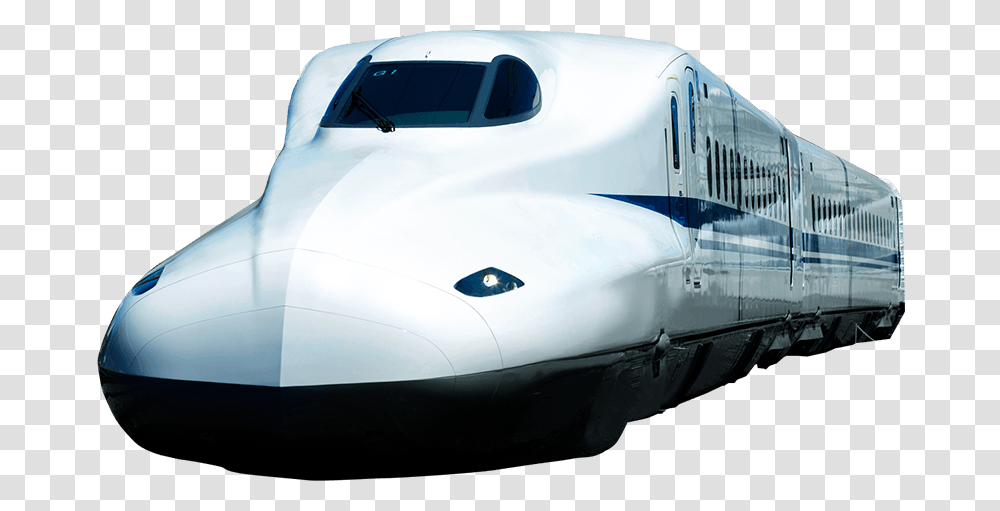 Japan Bullet Train, Vehicle, Transportation, Railway, Train Track Transparent Png