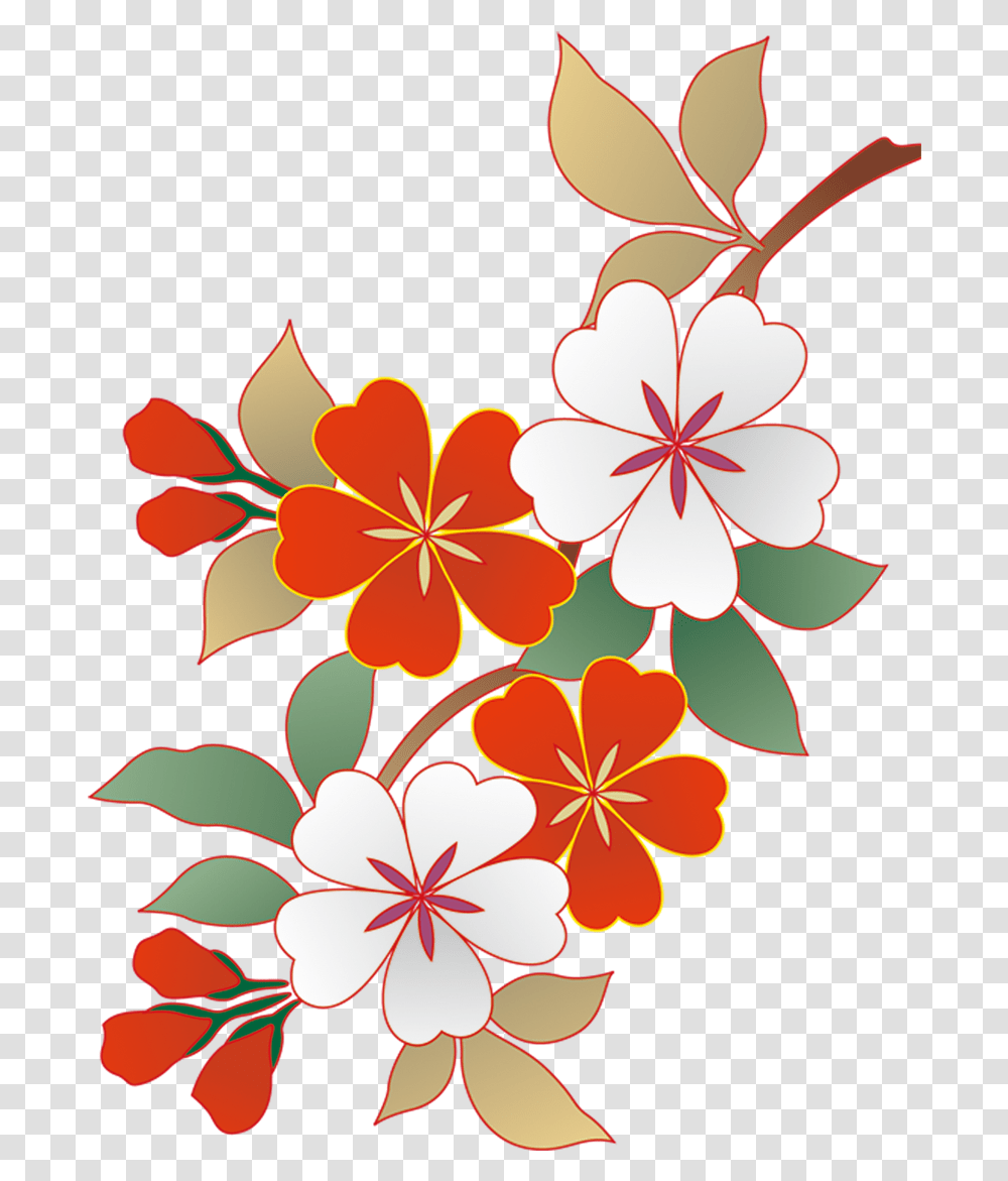 Japan Cherry Blossom Illustration, Plant, Flower Transparent Png