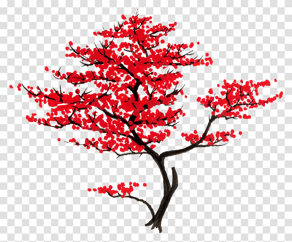 Japan Clipart Bonsai Japanese Japanese Maple Tree Clipart, Plant, Flower, Blossom, Leaf Transparent Png