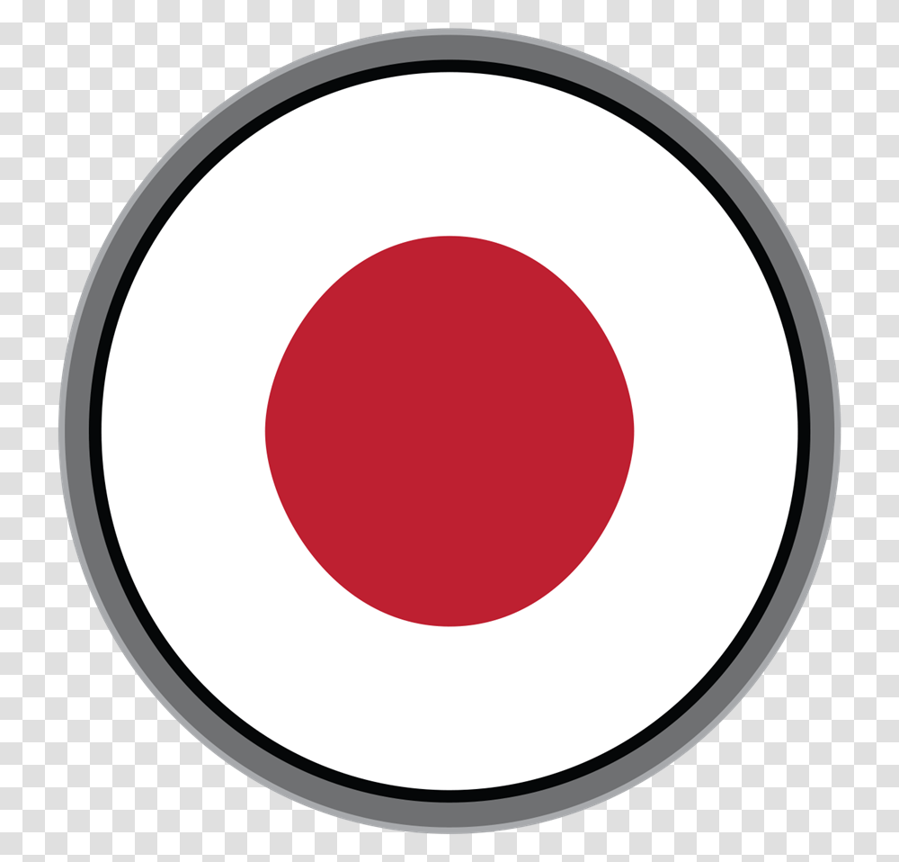 Japan Flag Circle Cartoon Jingfm Circle, Symbol, Logo, Trademark, Text Transparent Png