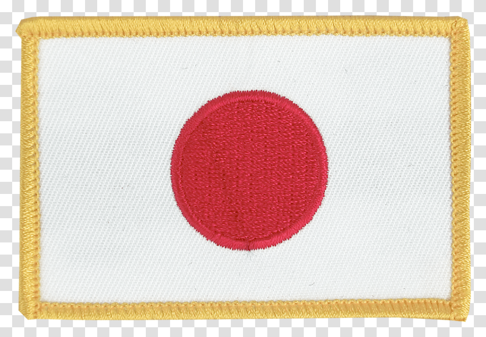 Japan Flag Patch Circle, Rug, Canvas, Stain Transparent Png