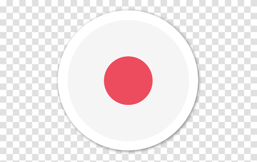 Japan Flag Sticker Circle, Label, Logo Transparent Png
