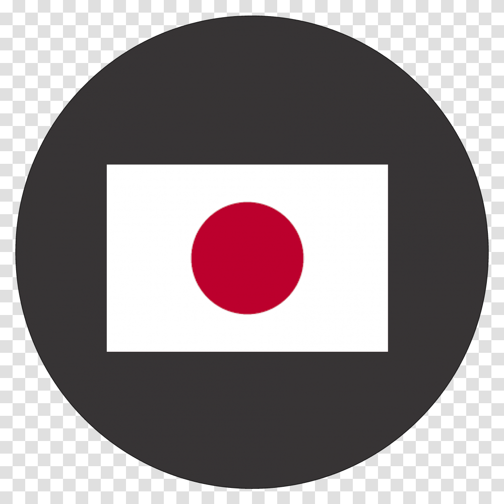 Japan Flag Tire Cover Circle, Symbol, Logo, Trademark, Light Transparent Png