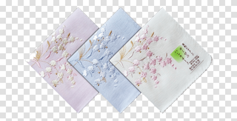 Japan Handkerchief Embroidery Cotton Textile Image Handkerchief, Pattern, Rug, Stitch Transparent Png