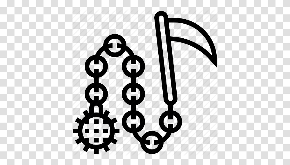 Japan Kusarigama Ninja Sword Weapon Icon, Swing, Toy, Accessories, Accessory Transparent Png