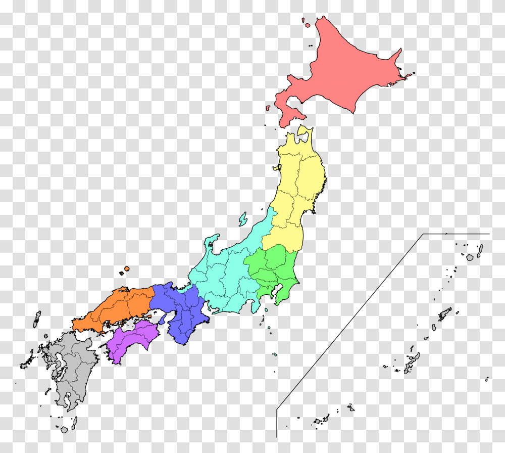 Japan Map, Diagram, Atlas, Plot, Bonfire Transparent Png