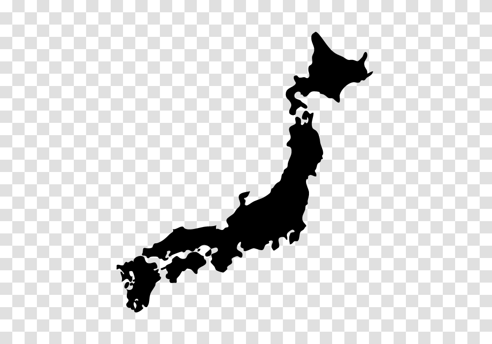 Japan Map Honshu Shikoku Kyushu Hokkaido Kinki Tohoku, Gray, World Of Warcraft Transparent Png