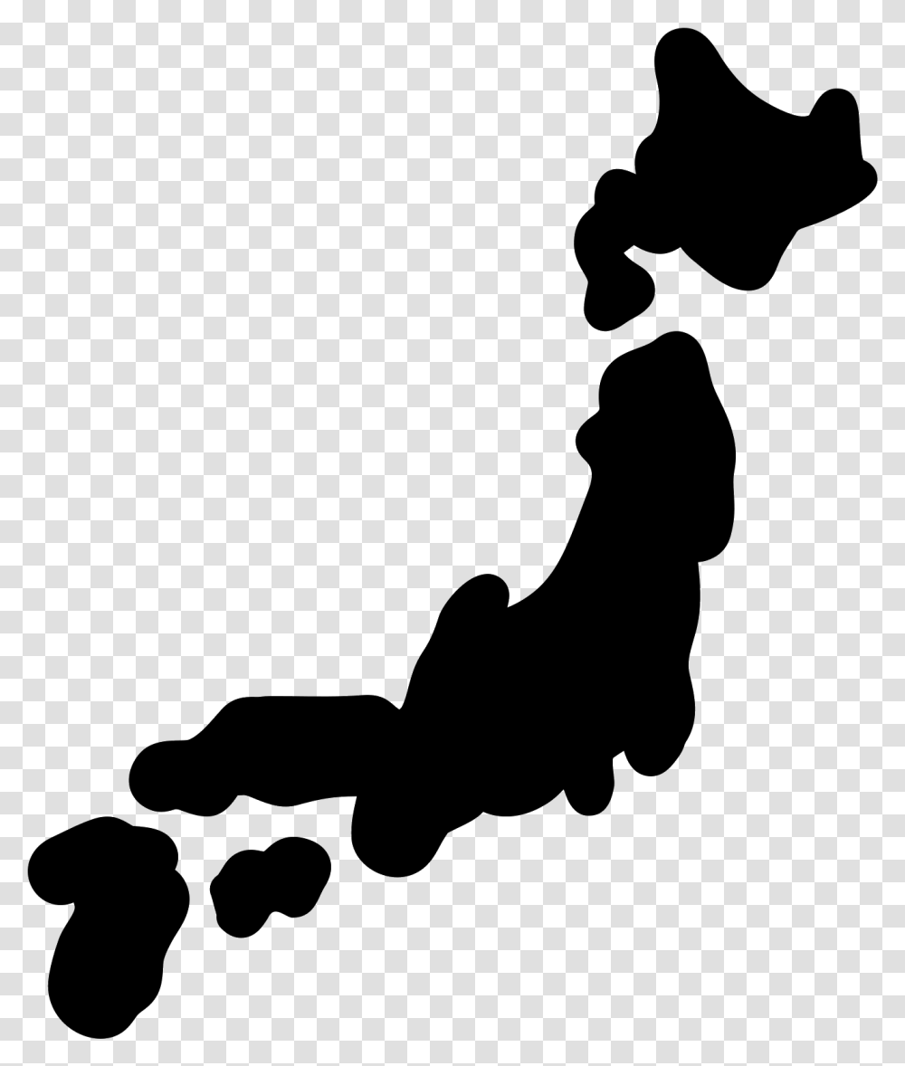 Japan Map Silhouette At Getdrawings Japan Map Icon Black, Gray, World Of Warcraft Transparent Png