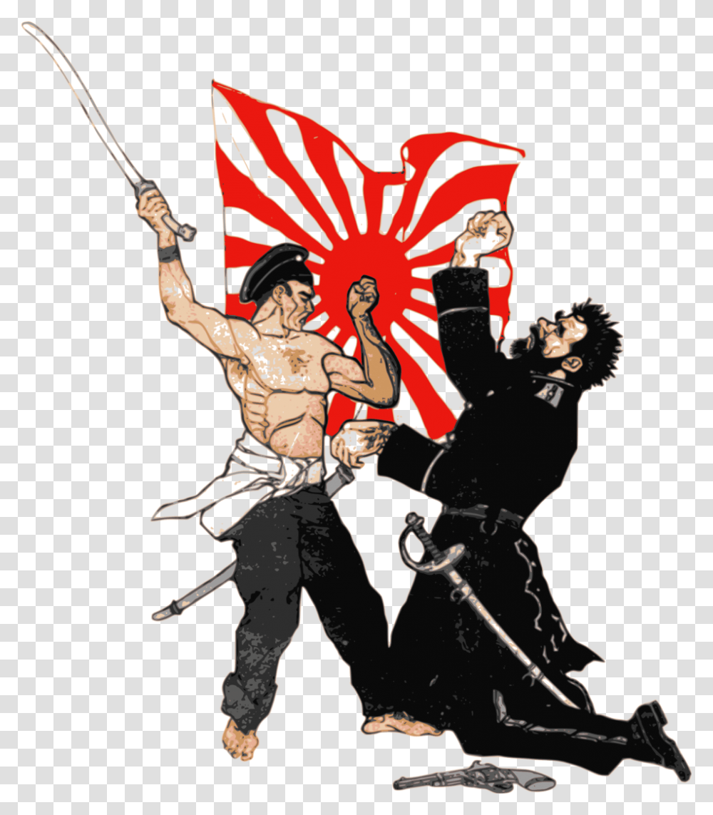 Japan Russo Japanese War, Person, Human, Duel, Hand Transparent Png