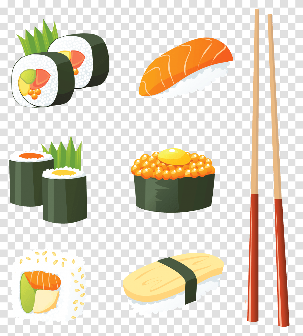 Japan Sushi Clipart Clipart Stock Japanese Sushi Sushi Clip Art, Food Transparent Png