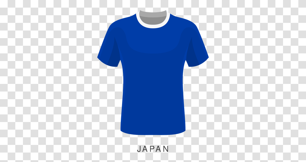 Japan World Cup Football Shirt Cartoon Cartoon Football Shirt, Clothing, Apparel, T-Shirt Transparent Png