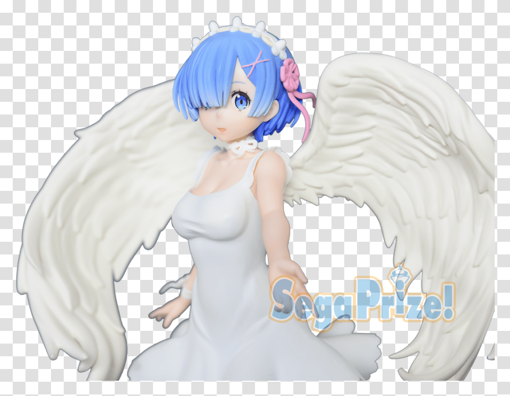 Japanese Anime Rezero Starting Life In Another World Figure, Angel, Archangel, Person, Human Transparent Png
