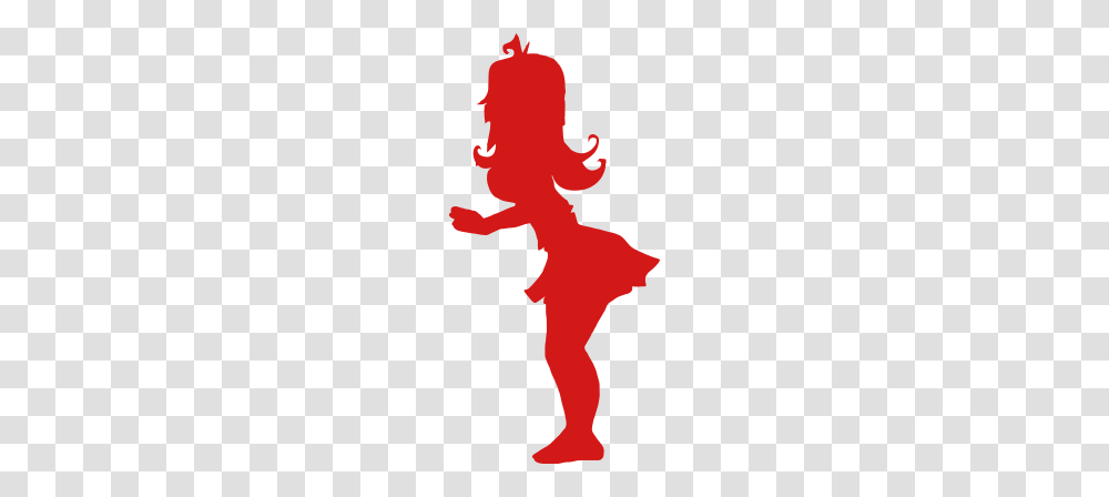 Japanese Cheerleader Silhouette, Logo, Trademark, Person Transparent Png