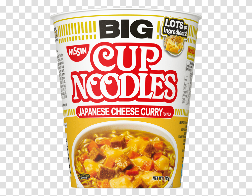 Japanese Cheese Curry Nissin, Food, Pasta, Menu Transparent Png