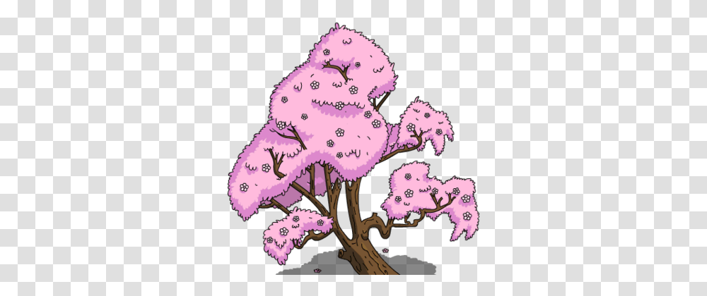 Japanese Cherry Tree Simpsons Tapped Out Japanese, Plant, Flower, Blossom, Carnation Transparent Png