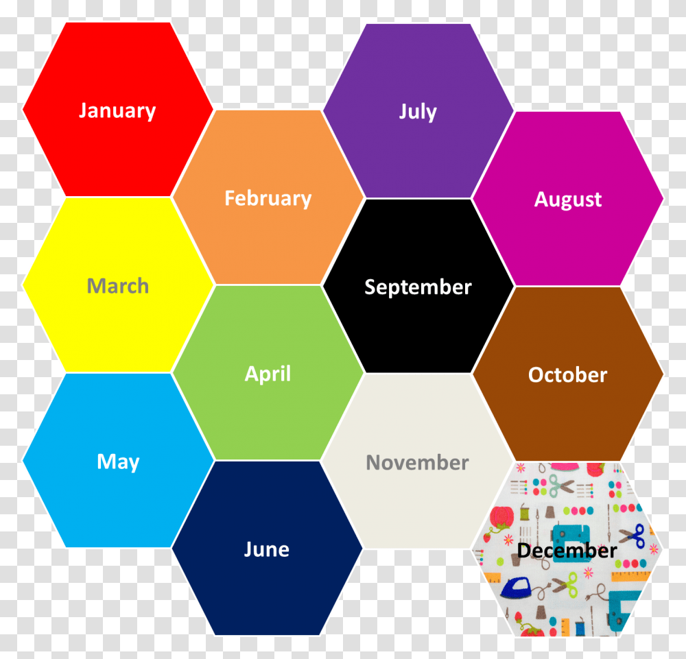 Japanese Colour Club Calendar Colours Of The Month, Pattern, Soccer Ball, Football, Team Sport Transparent Png