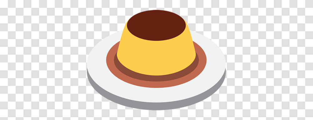 Japanese Custard Pudding Flan Soft Messy Emoji Flan, Apparel, Hat, Sombrero Transparent Png
