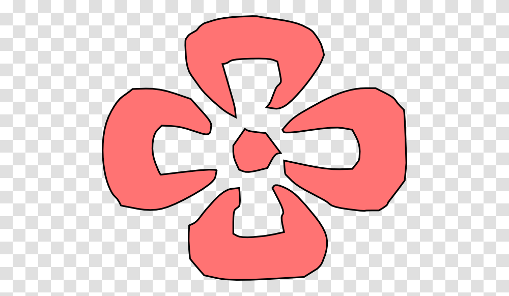 Japanese Decorative Red Flower Clip Art Free Vector, Axe, Tool Transparent Png