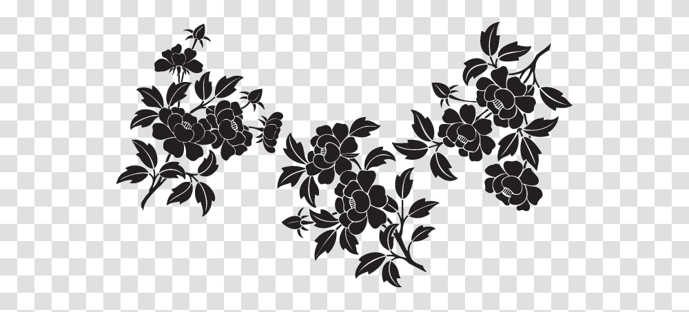 Japanese Designs Japanese Flower Designs, Pattern, Graphics, Art, Fractal Transparent Png