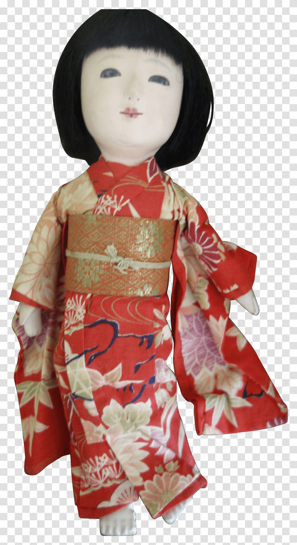 Japanese Doll Doll, Apparel, Robe, Fashion Transparent Png
